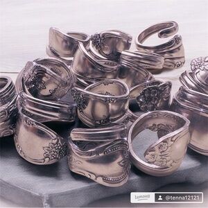 Mystery Spoon Rings pick your size and I will choose your ring short time sale